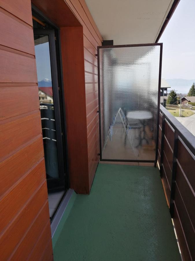 Ferienwohnung Le Balcon Des Memises Thollon-les-Memises Exterior foto
