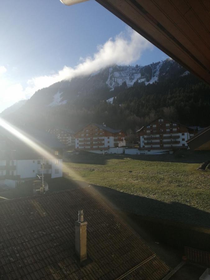 Ferienwohnung Le Balcon Des Memises Thollon-les-Memises Exterior foto